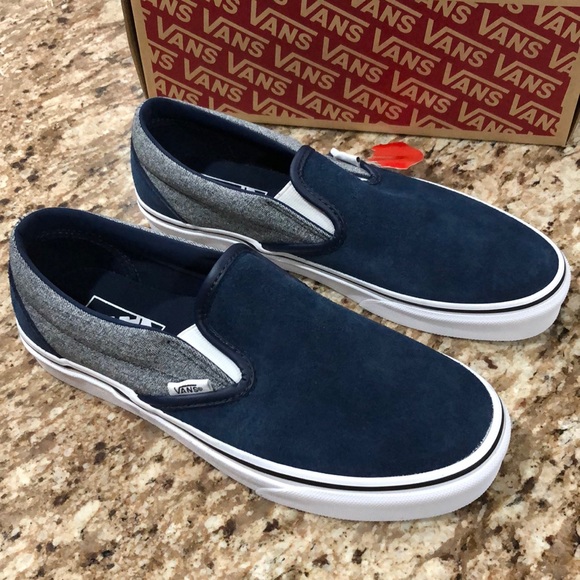 white christmas dresses Vans Comfycush Slip on - Black/Dress Blue main image 1